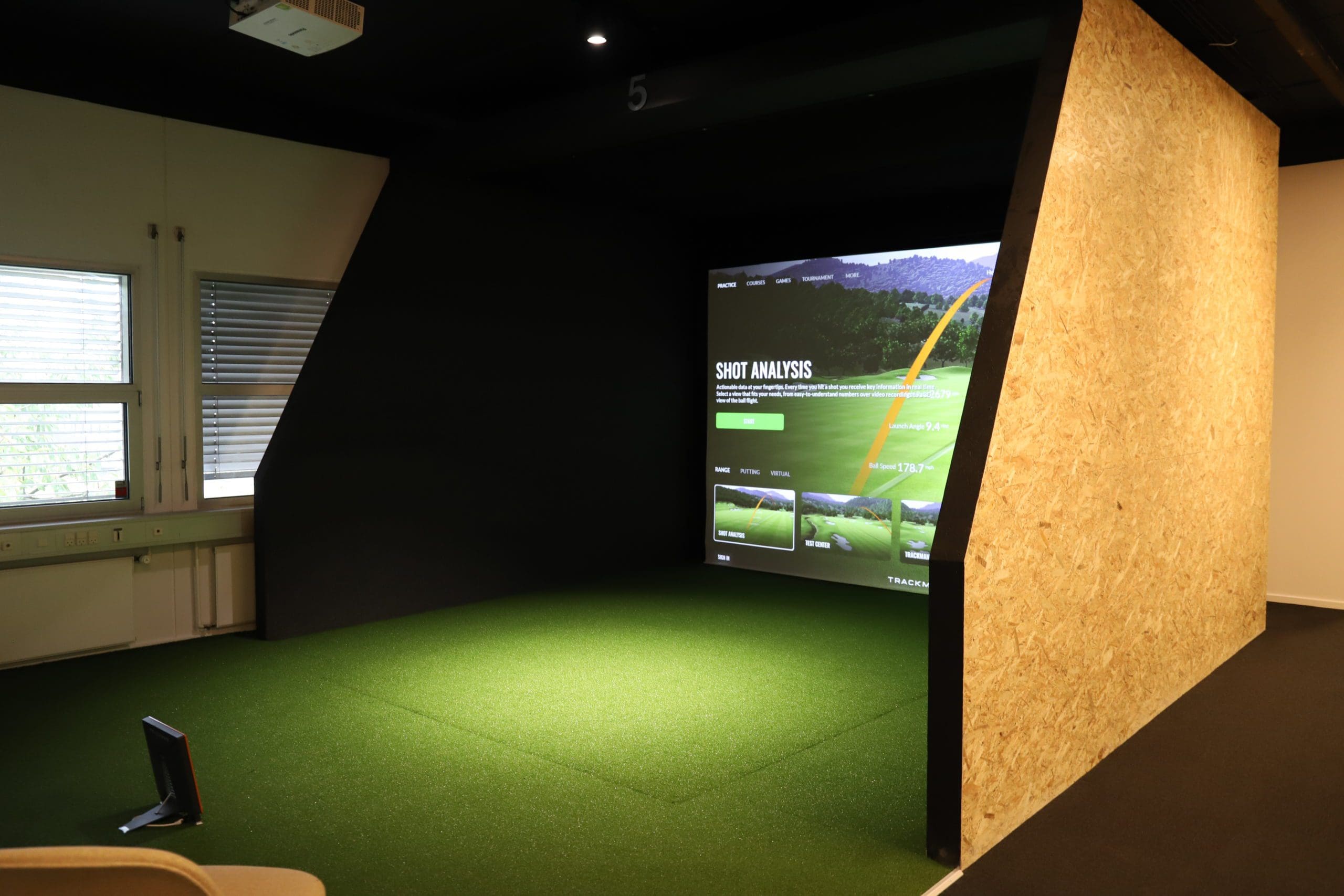 TrackMan golf – spil i lounge