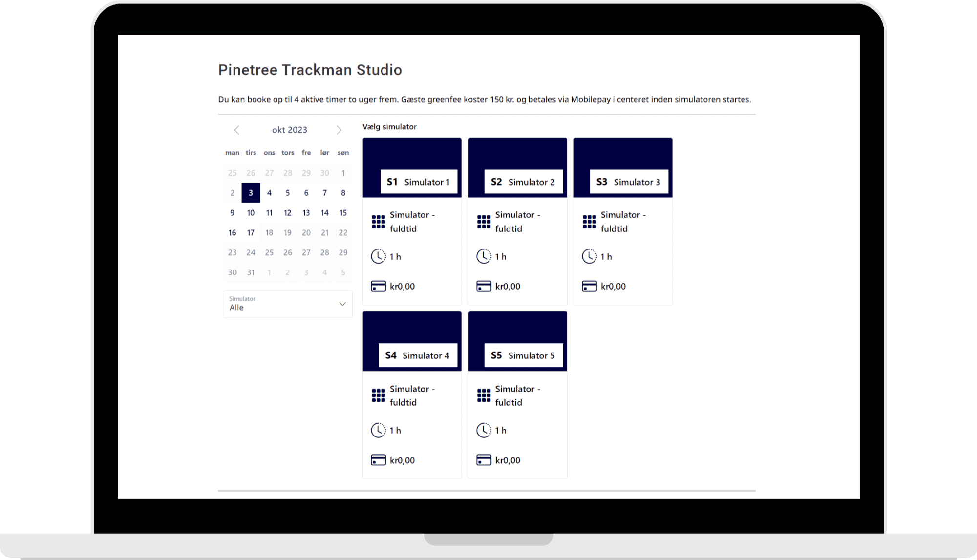 Online booking – illustration